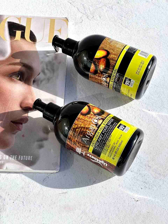 ماسک مو تقویت کننده لایتنس Argan oil